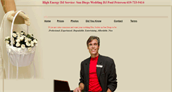 Desktop Screenshot of djpaulpeterson.com